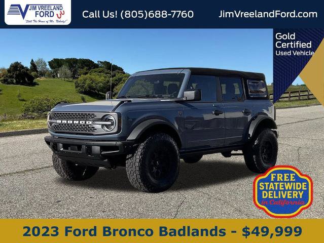 Certified 2023 Ford Bronco Badlands image 1