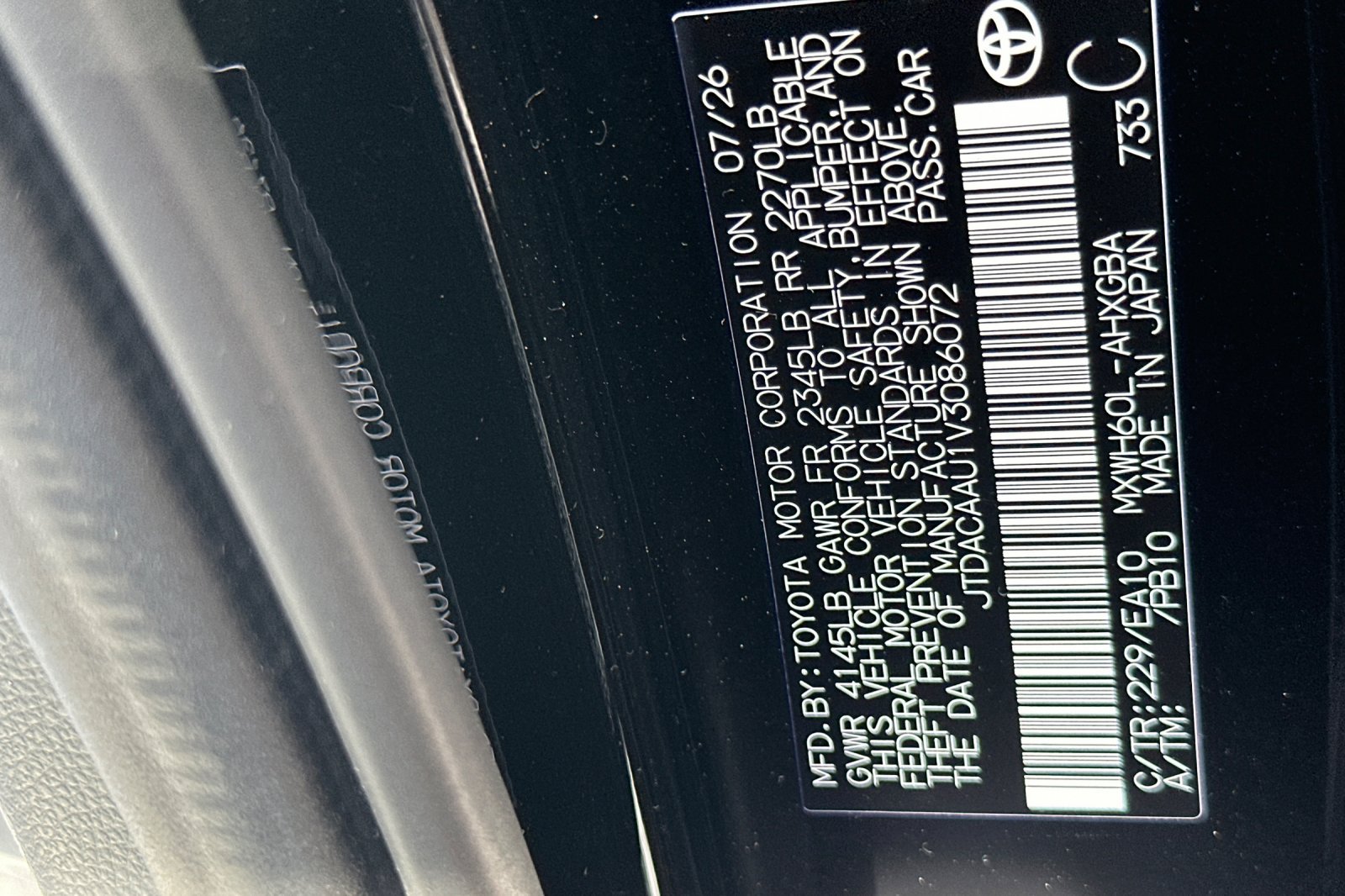 New 2027 Toyota Prius XLE FWD image 25