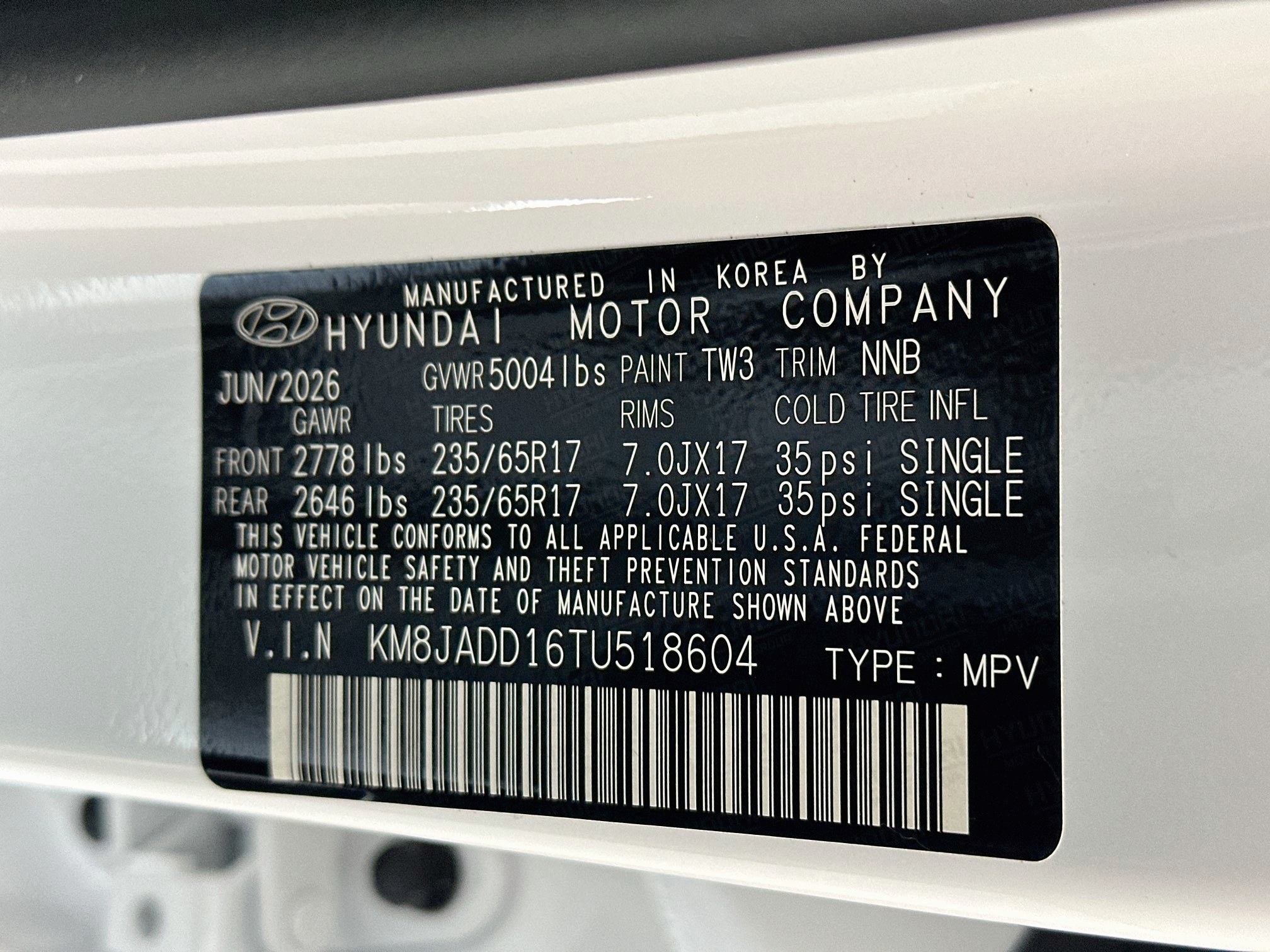 New 2026 Hyundai Tucson Blue SE AWD/4WD image 29