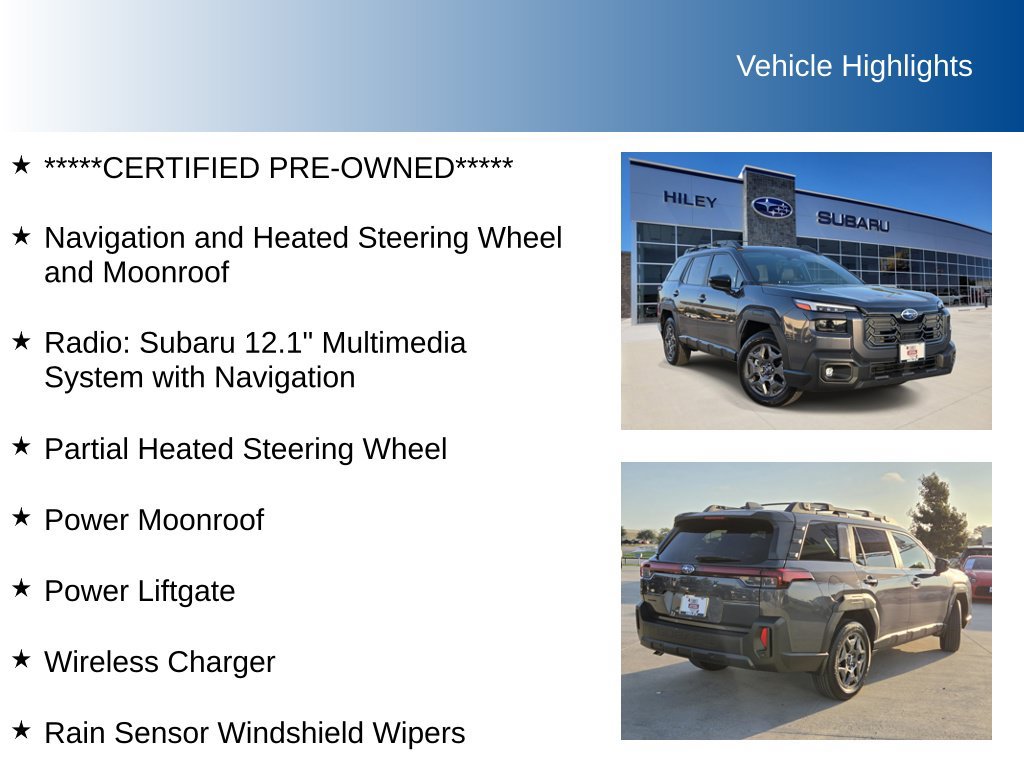 Certified 2026 Subaru Outback Premium AWD/4WD image 5