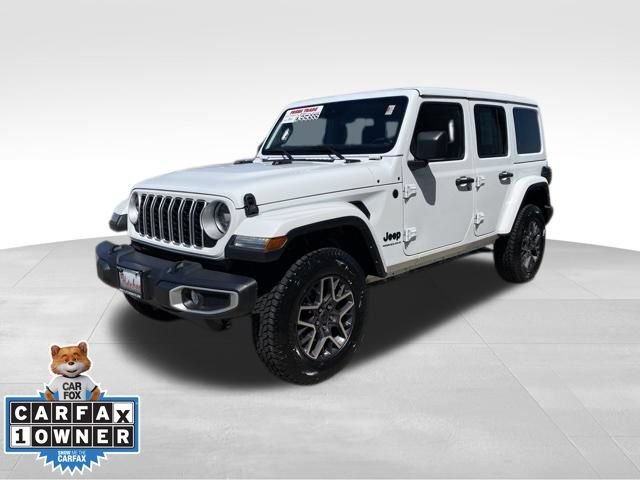 Used 2025 Jeep Wrangler Unlimited Sahara AWD/4WD image 1
