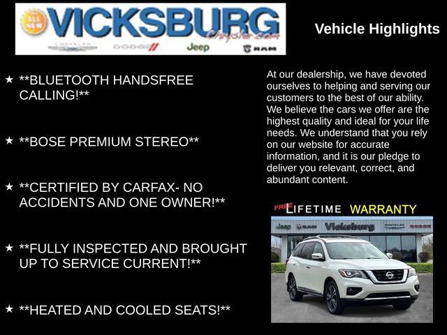 Used 2020 Nissan Pathfinder Platinum w/ Cargo Package image 13