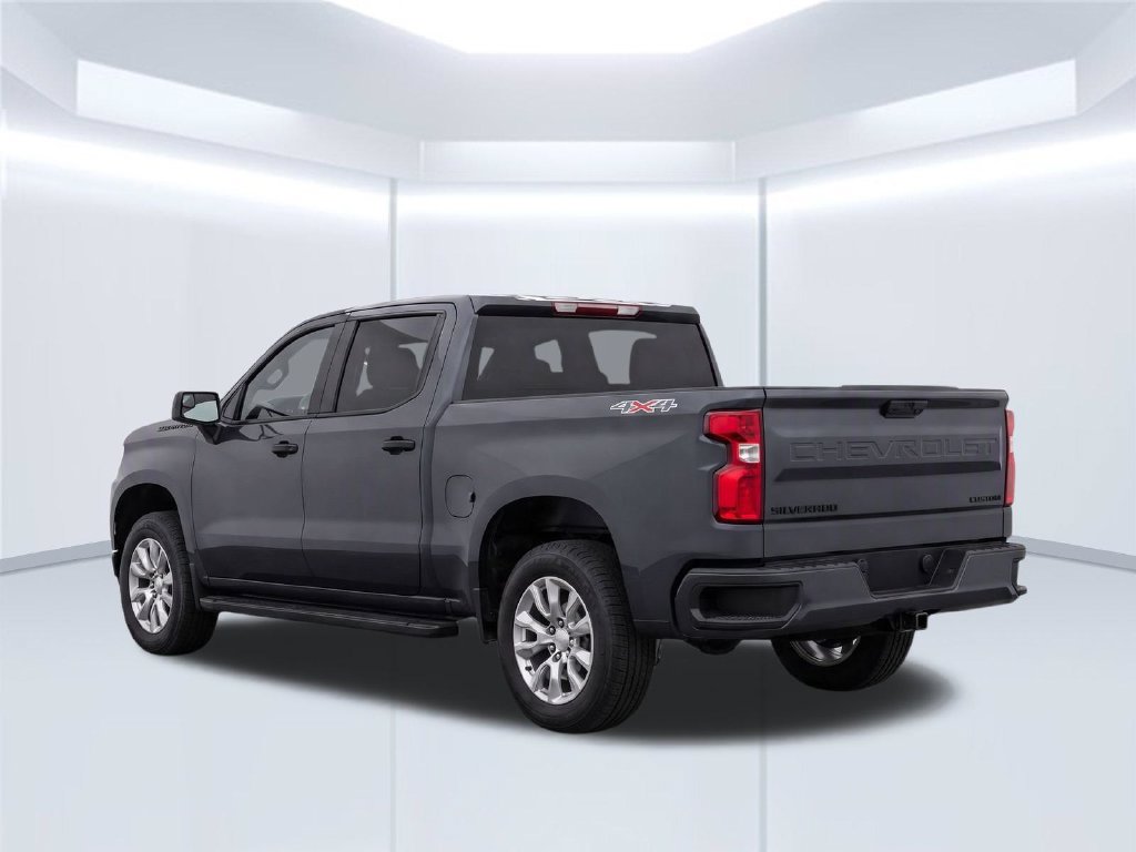 Certified 2021 Chevrolet Silverado 1500 Custom w/ LPO, Dark Essentials Package AWD/4WD image 5