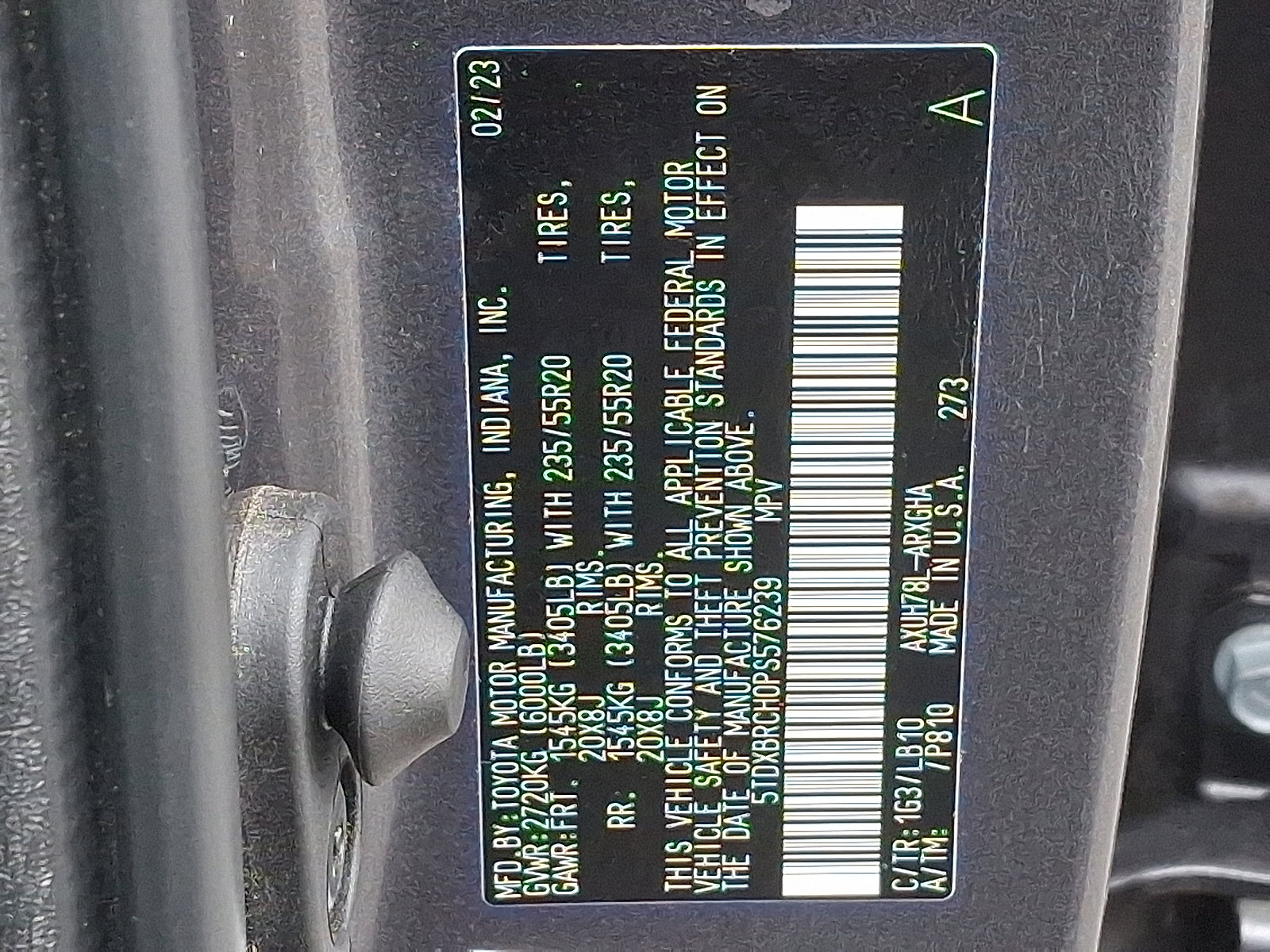 Used 2023 Toyota Highlander Limited image 26