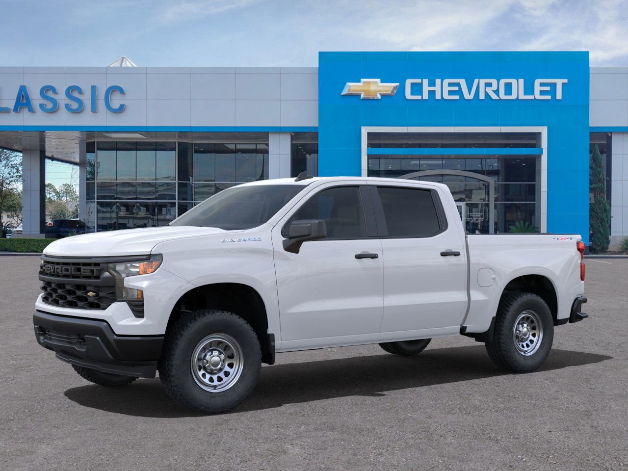 New 2025 Chevrolet Silverado 1500 W/T w/ WT Value Package AWD/4WD image 2