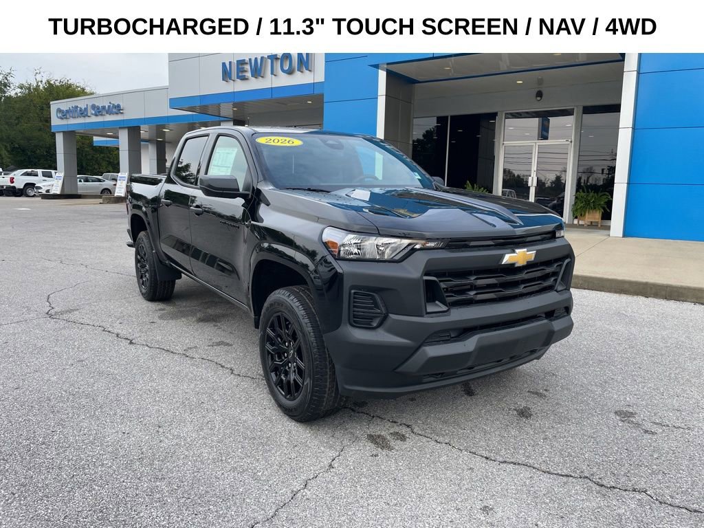 New 2026 Chevrolet Colorado W/T w/ WT Custom Package