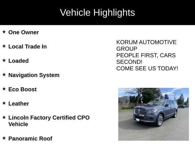 Certified 2023 Lincoln Navigator L Reserve image 4