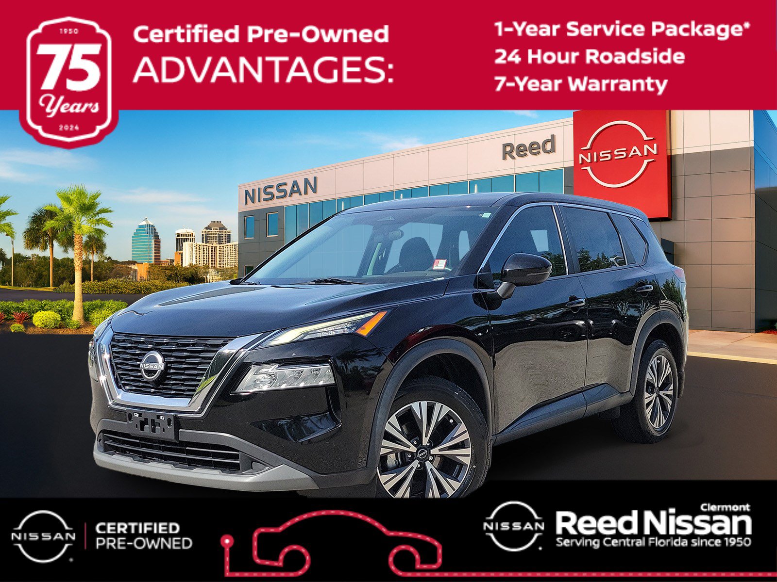 Certified 2022 Nissan Rogue SV