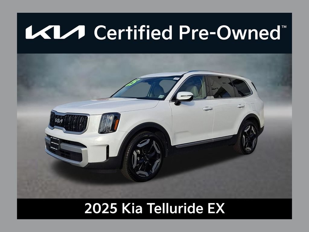 Certified 2025 Kia Telluride EX w/ EX Captain's Chair Package AWD/4WD image 1