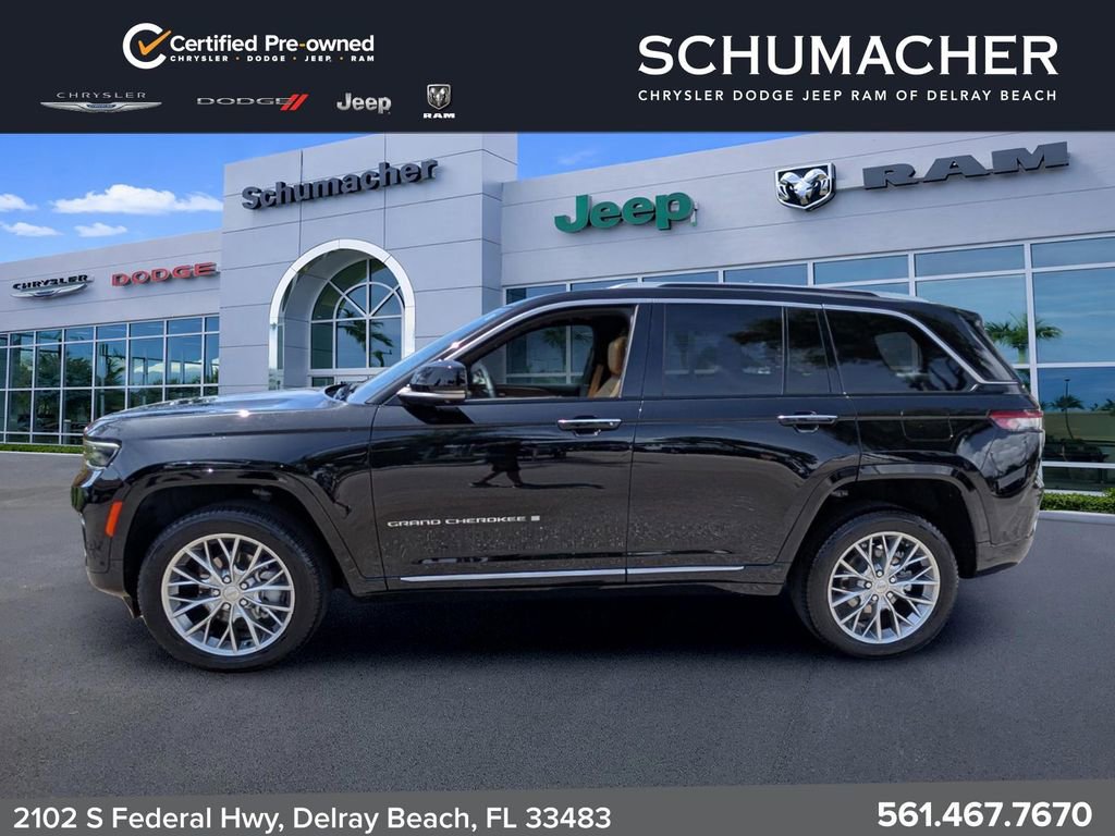 Certified 2023 Jeep Grand Cherokee Summit w/ Adv Protech Group IV RWD image 4