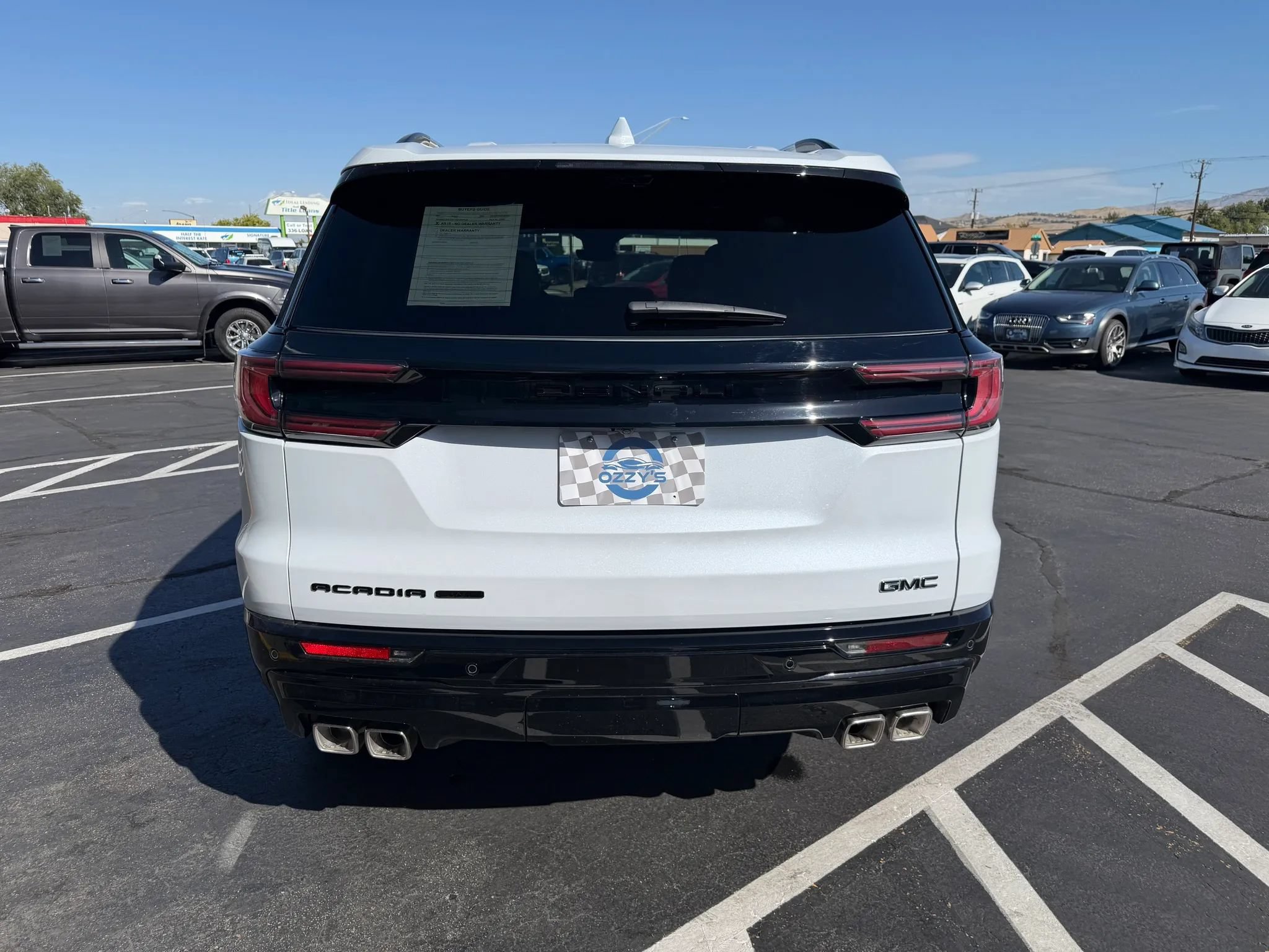 Used 2026 GMC Acadia Denali Ultimate AWD/4WD image 7