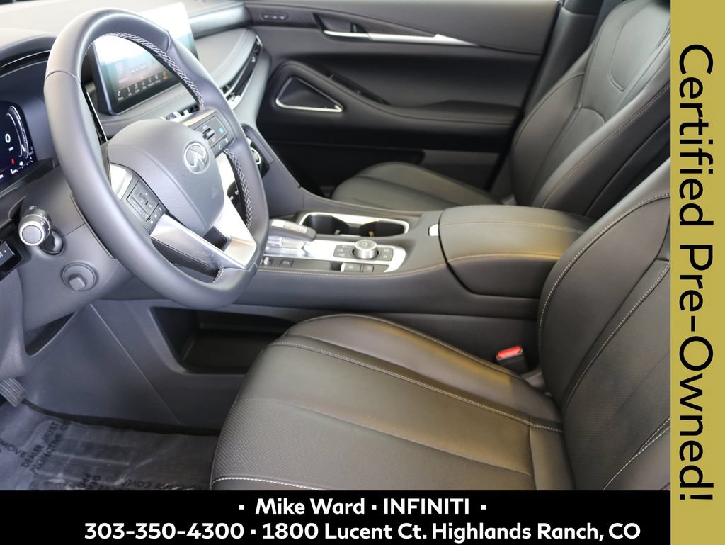 Certified 2025 INFINITI QX60 Sensory w/ Vision Package AWD/4WD image 4