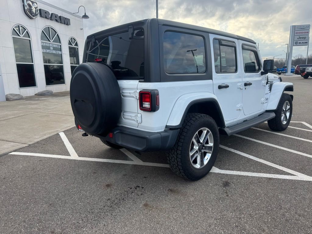 Used 2019 Jeep Wrangler Unlimited Sahara image 7