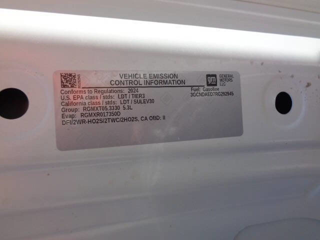 Used 2024 Chevrolet Silverado 1500 W/T w/ WT Fleet Convenience Package image 26