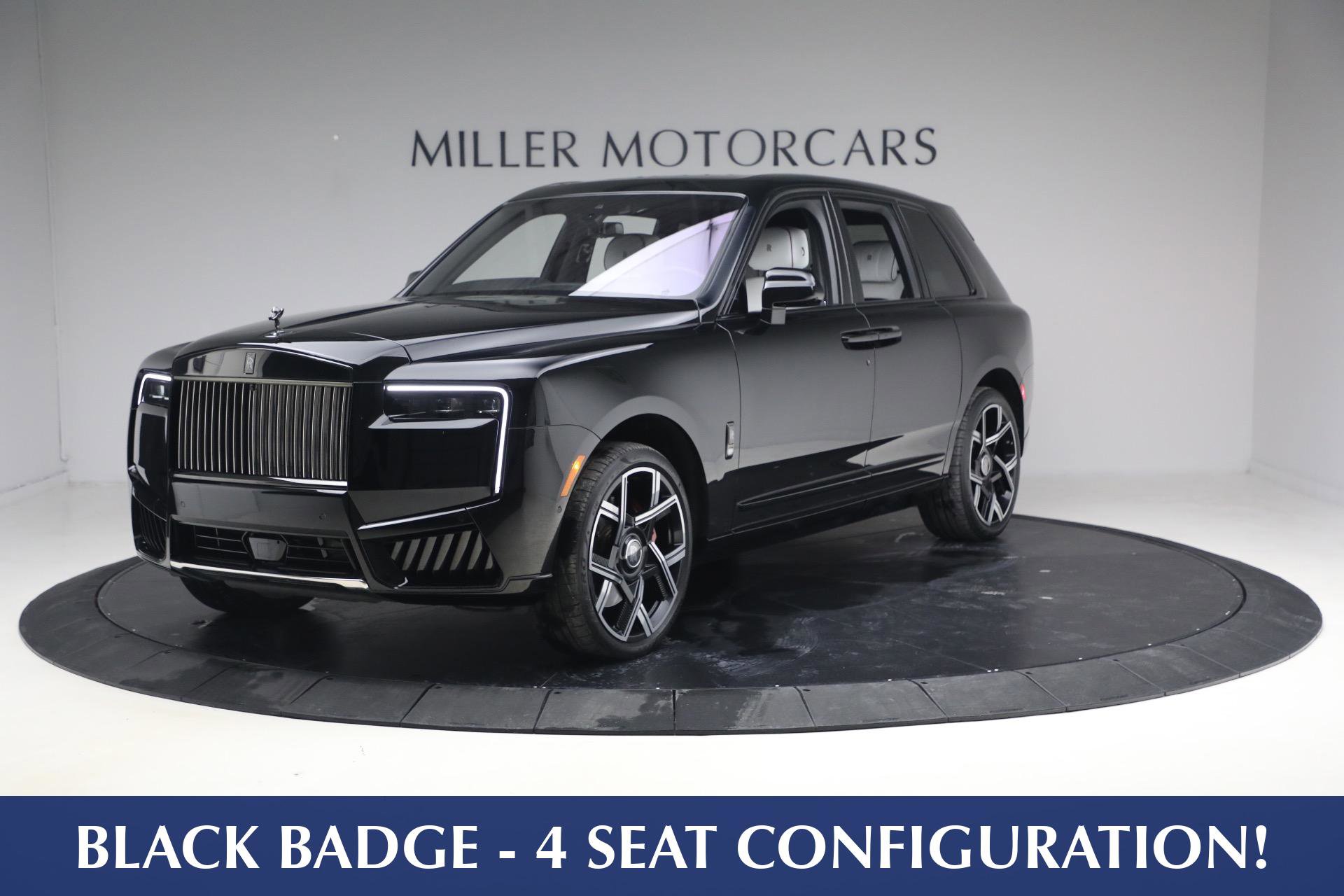 Certified 2025 Rolls-Royce Cullinan Black Badge