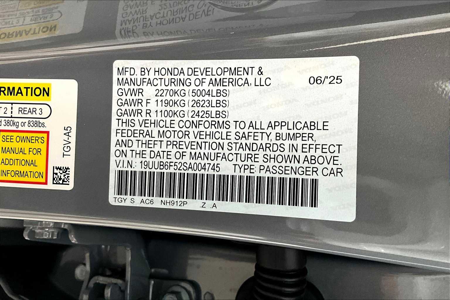 New 2025 Acura TLX SH-AWD w/ A-SPEC Pkg image 20