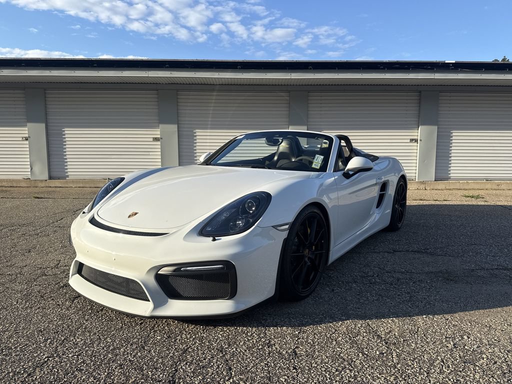 Certified 2016 Porsche Boxster Spyder