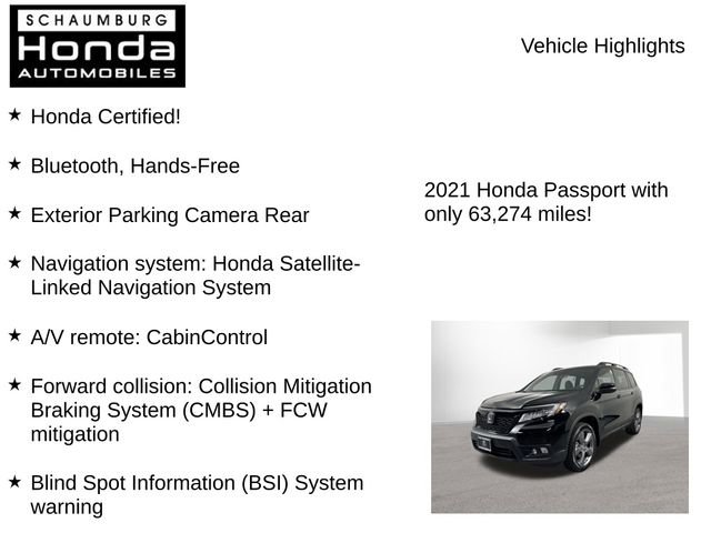 Used 2021 Honda Passport Touring image 7
