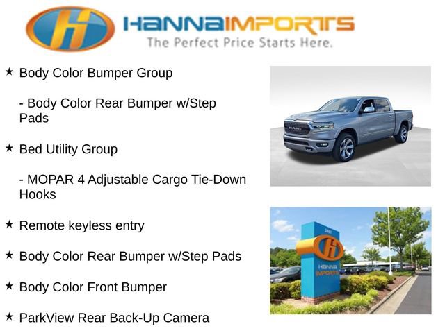 Used 2022 RAM 1500 Limited w/ Body Color Bumper Group image 15