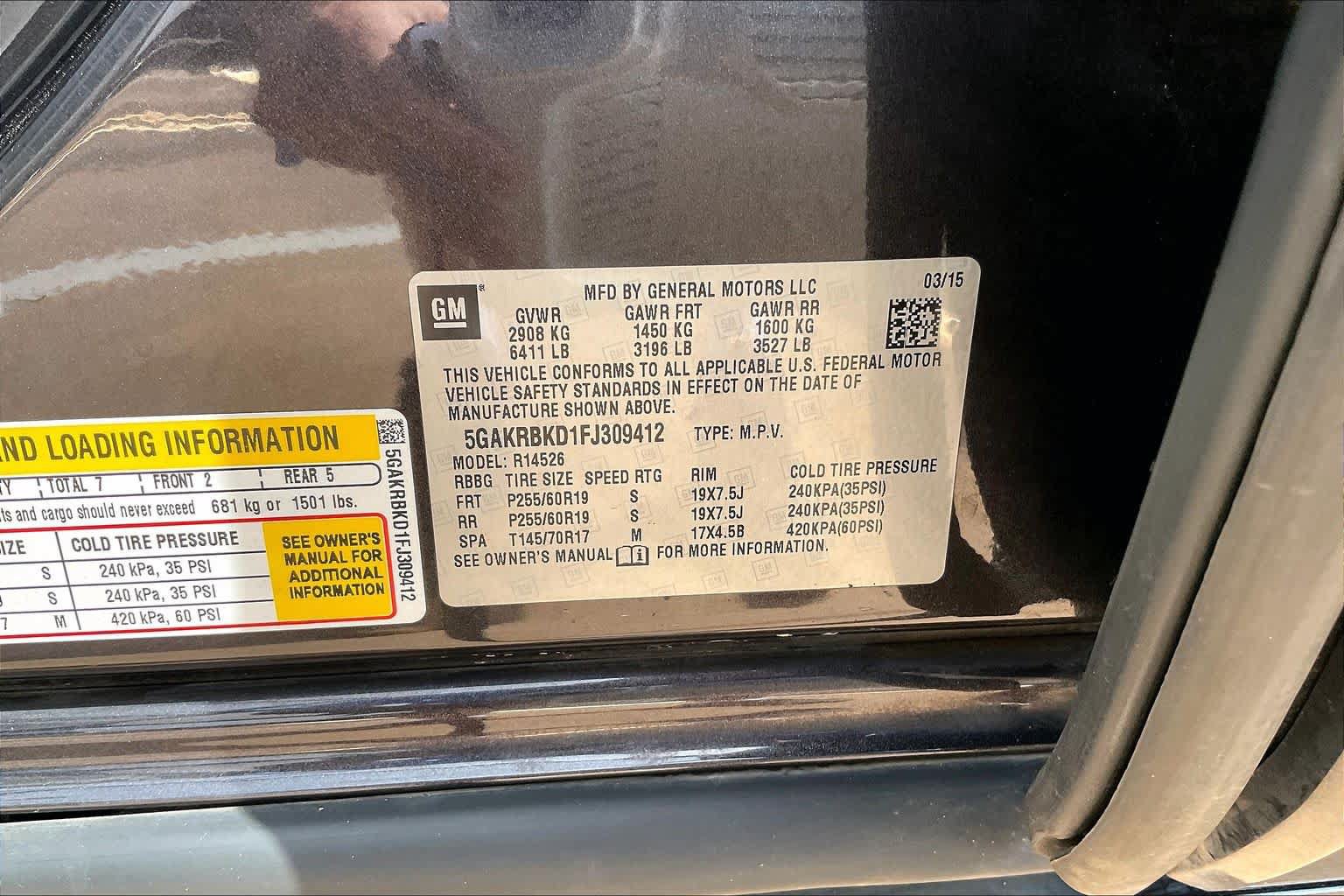 Used 2015 Buick Enclave Leather w/ Trailering Package FWD image 33