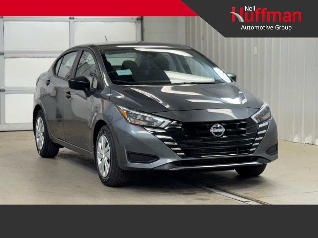 New 2025 Nissan Versa S w/ Trunk Package
