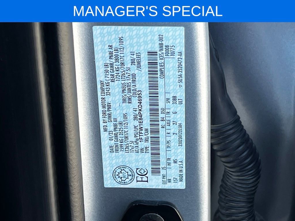 Used 2023 Ford F150 XLT w/ Trailer Tow Package image 43