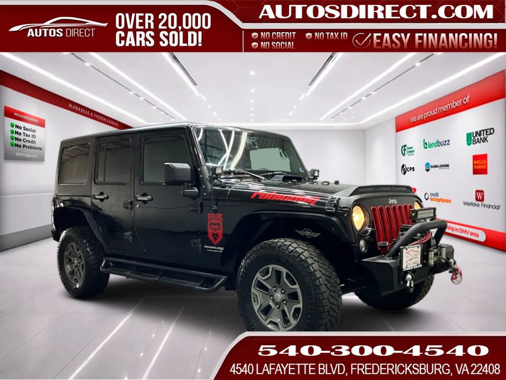 Used 2018 Jeep Wrangler Unlimited Rubicon w/ Connectivity Group image 1