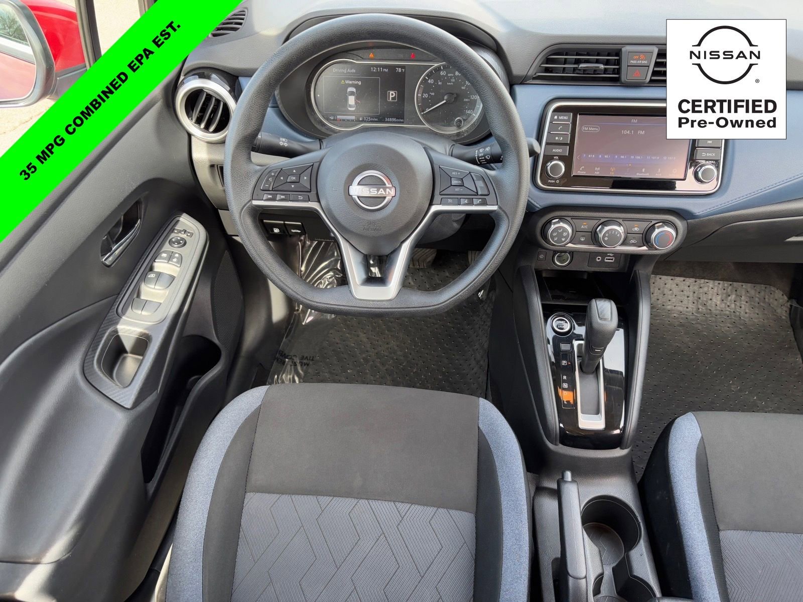 Certified 2025 Nissan Versa SV FWD image 13