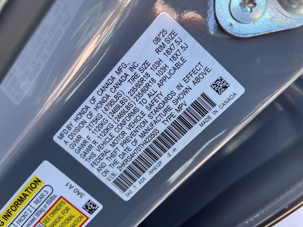 New 2026 Honda CR-V EX-L image 25
