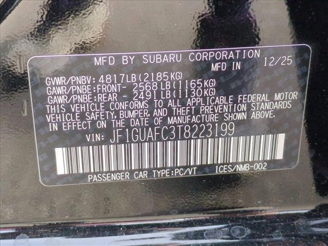 New 2026 Subaru Impreza 2.0i Sport image 18