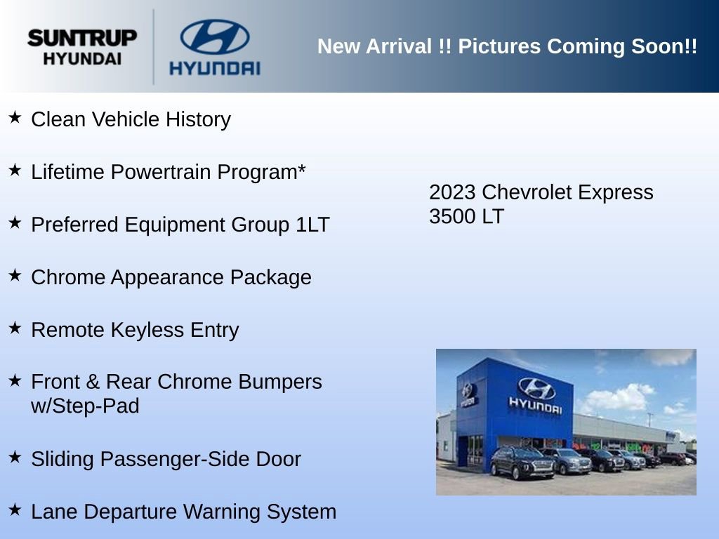 Used 2023 Chevrolet Express 3500 LT w/ LT Preferred Equipment Group image 3