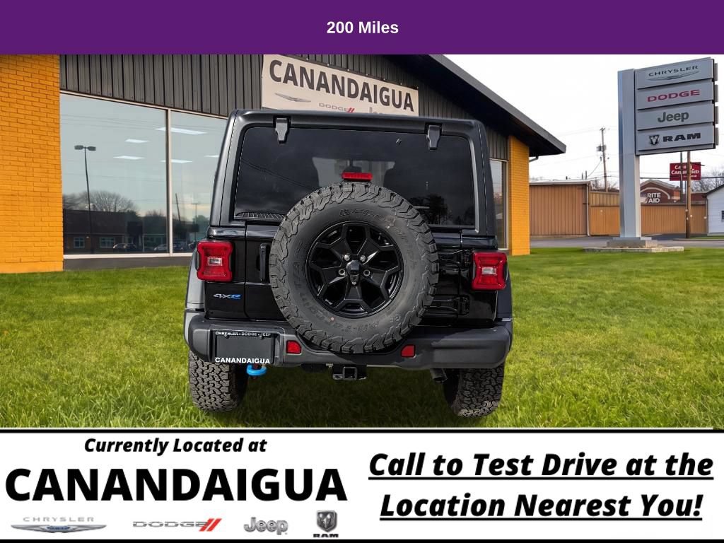 Used 2023 Jeep Wrangler Unlimited Rubicon 4xe AWD/4WD image 10
