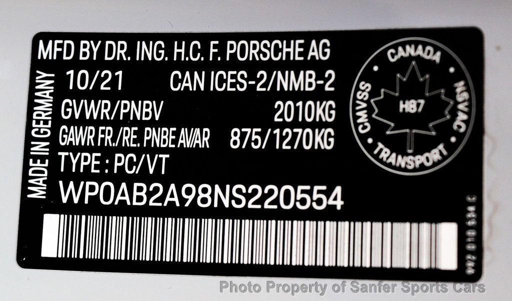 Used 2022 Porsche 911 Carrera 4S AWD/4WD image 47