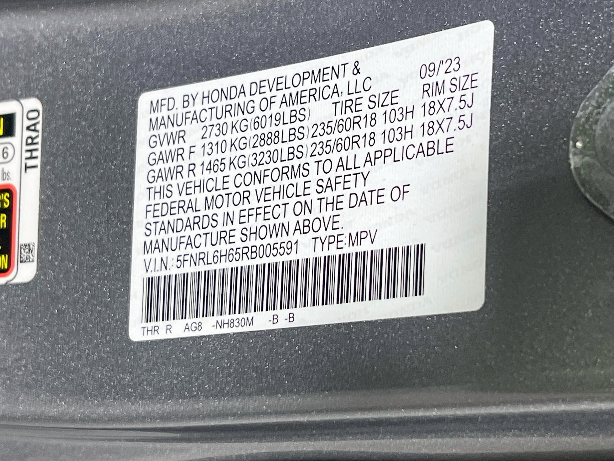 Used 2024 Honda Odyssey EX-L image 32