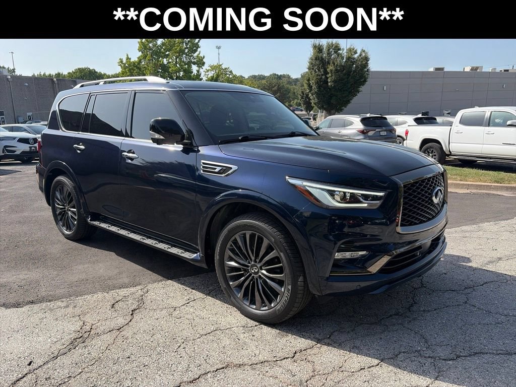 Used 2021 INFINITI QX80 Premium Select w/ All-Season Package AWD/4WD image 3