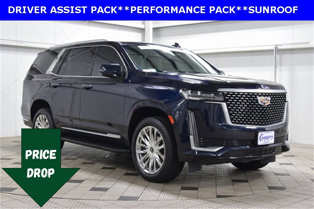 Used 2021 Cadillac Escalade Premium Luxury w/ Driver Assist Tech Package
