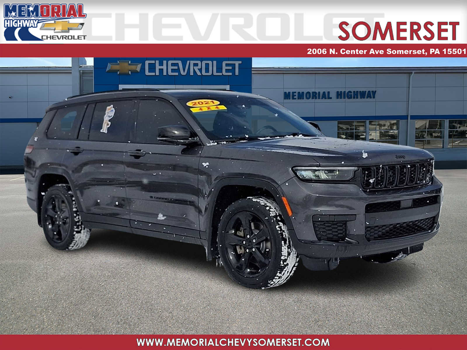 Used 2021 Jeep Grand Cherokee L Altitude
