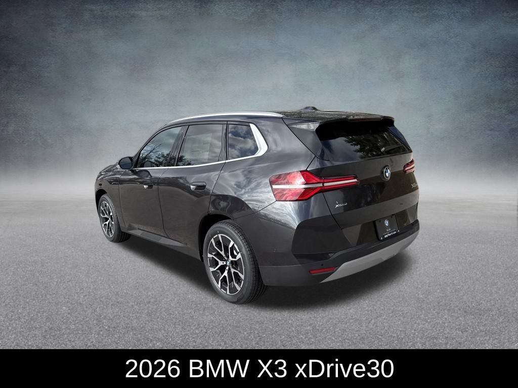 New 2026 BMW X3 xDrive30 w/ Convenience Package image 3