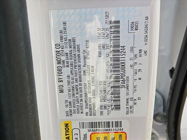 Used 2019 Ford Fusion Energi Titanium FWD image 30