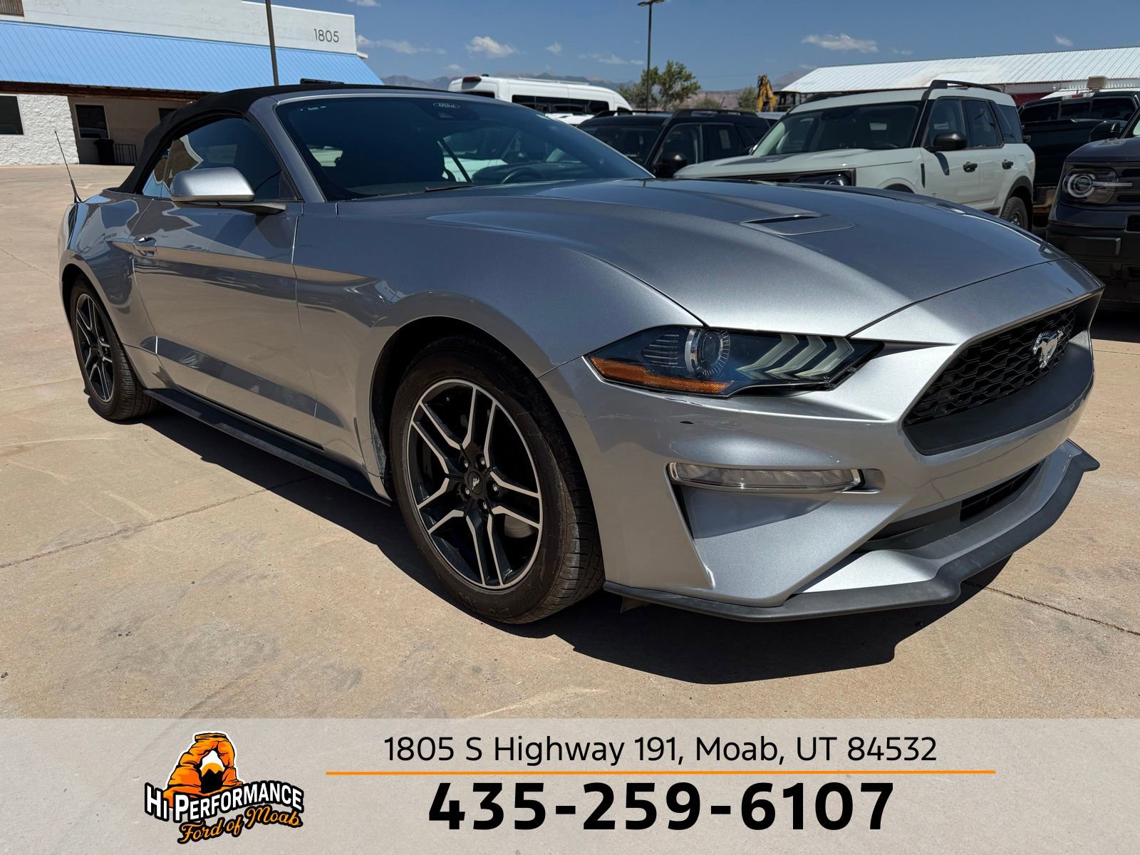 Used 2021 Ford Mustang Convertible w/ Equipment Group 101A image 3