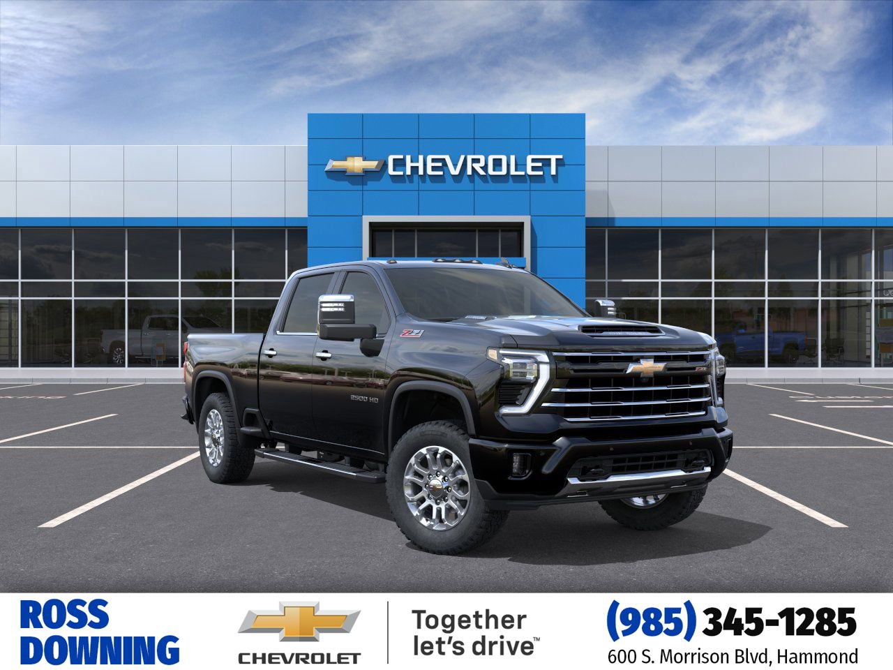 New 2025 Chevrolet Silverado 2500 LTZ w/ Z71 Chrome Sport Edition