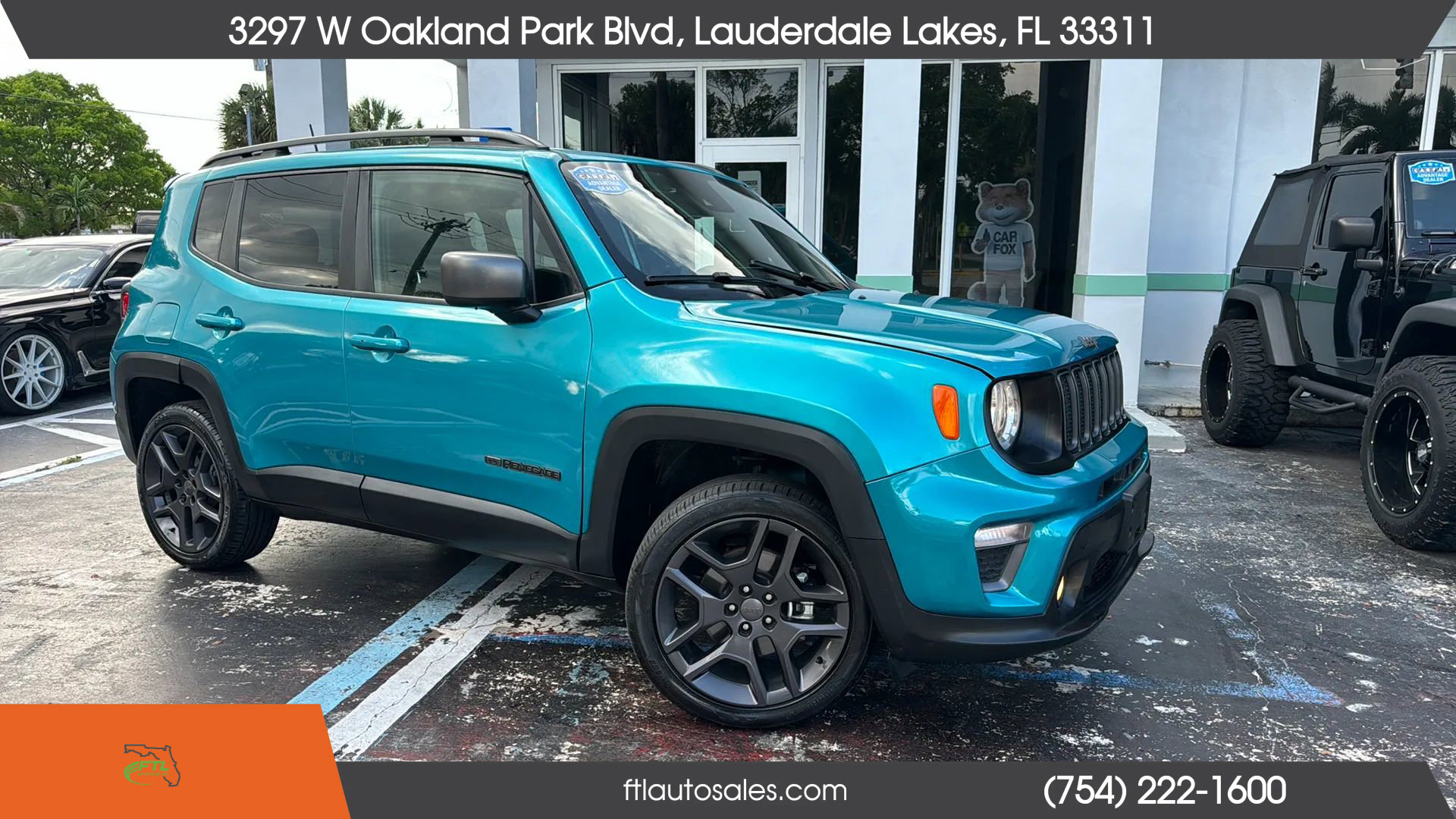 Used 2021 Jeep Renegade Latitude AWD/4WD image 2