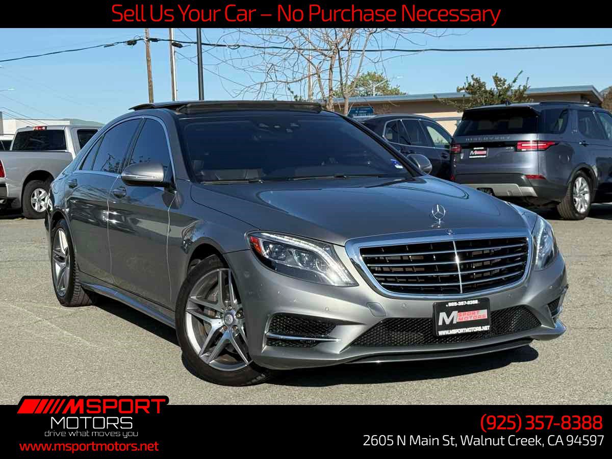 Used 2015 Mercedes-Benz S 550 Sedan video 1
