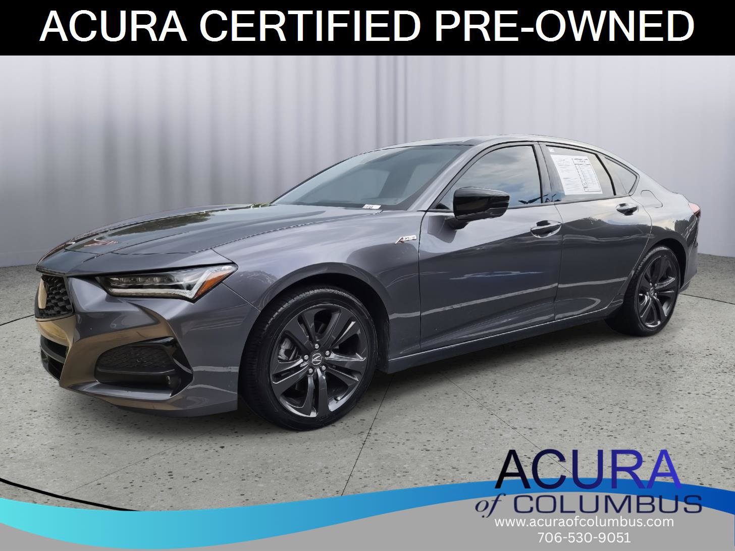 Certified 2022 Acura TLX w/ A-SPEC Pkg
