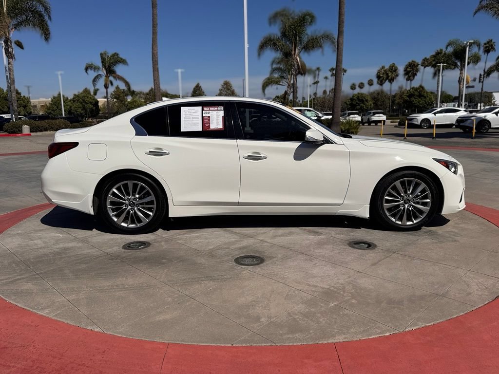 Used 2022 INFINITI Q50 Luxe w/ Cargo Package RWD image 9