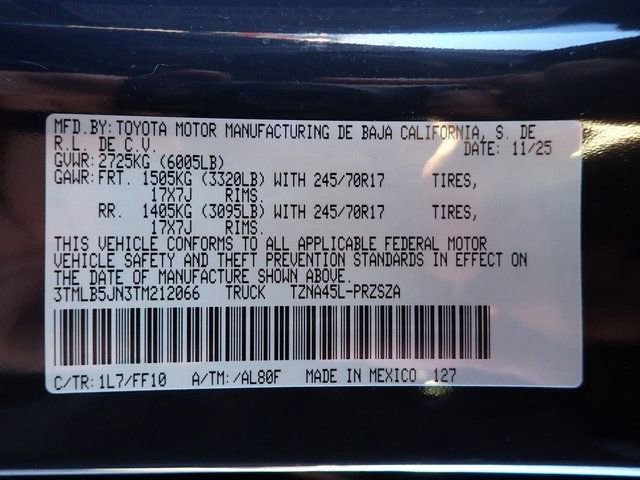 Used 2026 Toyota Tacoma SR5 image 22