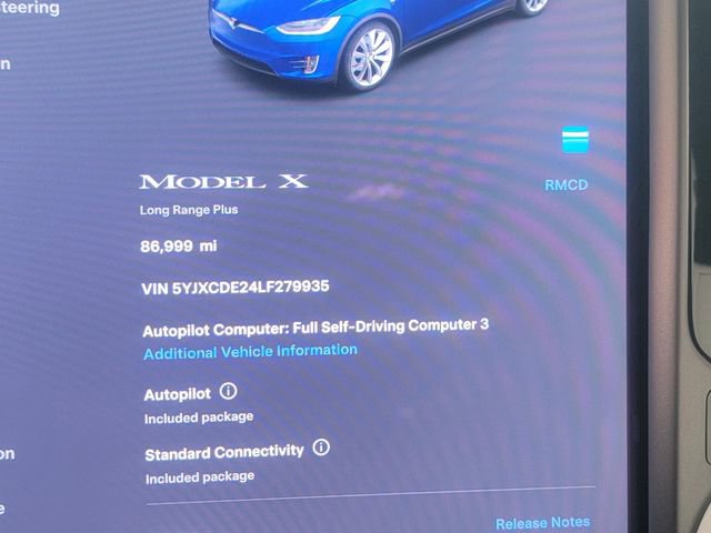 Used 2020 Tesla Model X Long Range AWD/4WD image 30