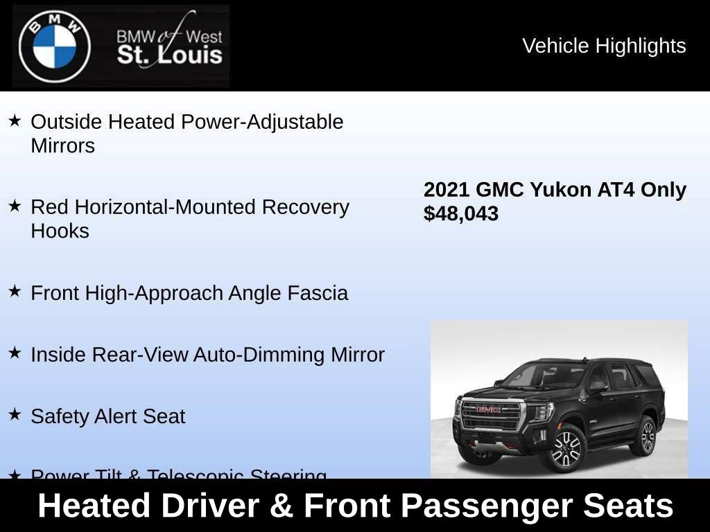 Used 2021 GMC Yukon AT4 w/ AT4 Premium Plus Package image 41