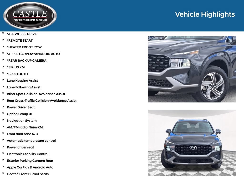 Certified 2023 Hyundai Santa Fe SEL w/ Cargo Package AWD/4WD image 3