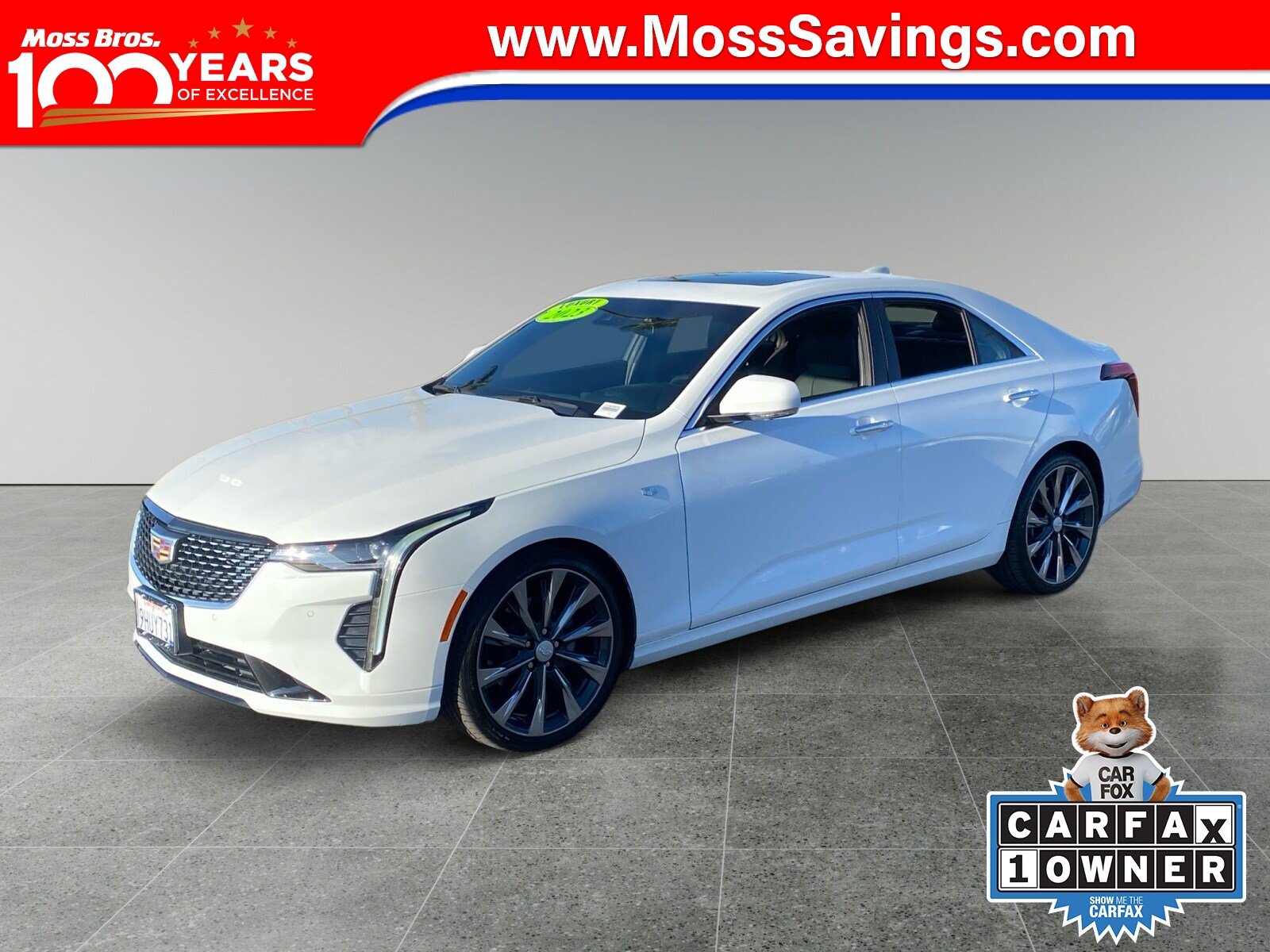 Used 2023 Cadillac CT4 Premium Luxury w/ Climate Package RWD image 1